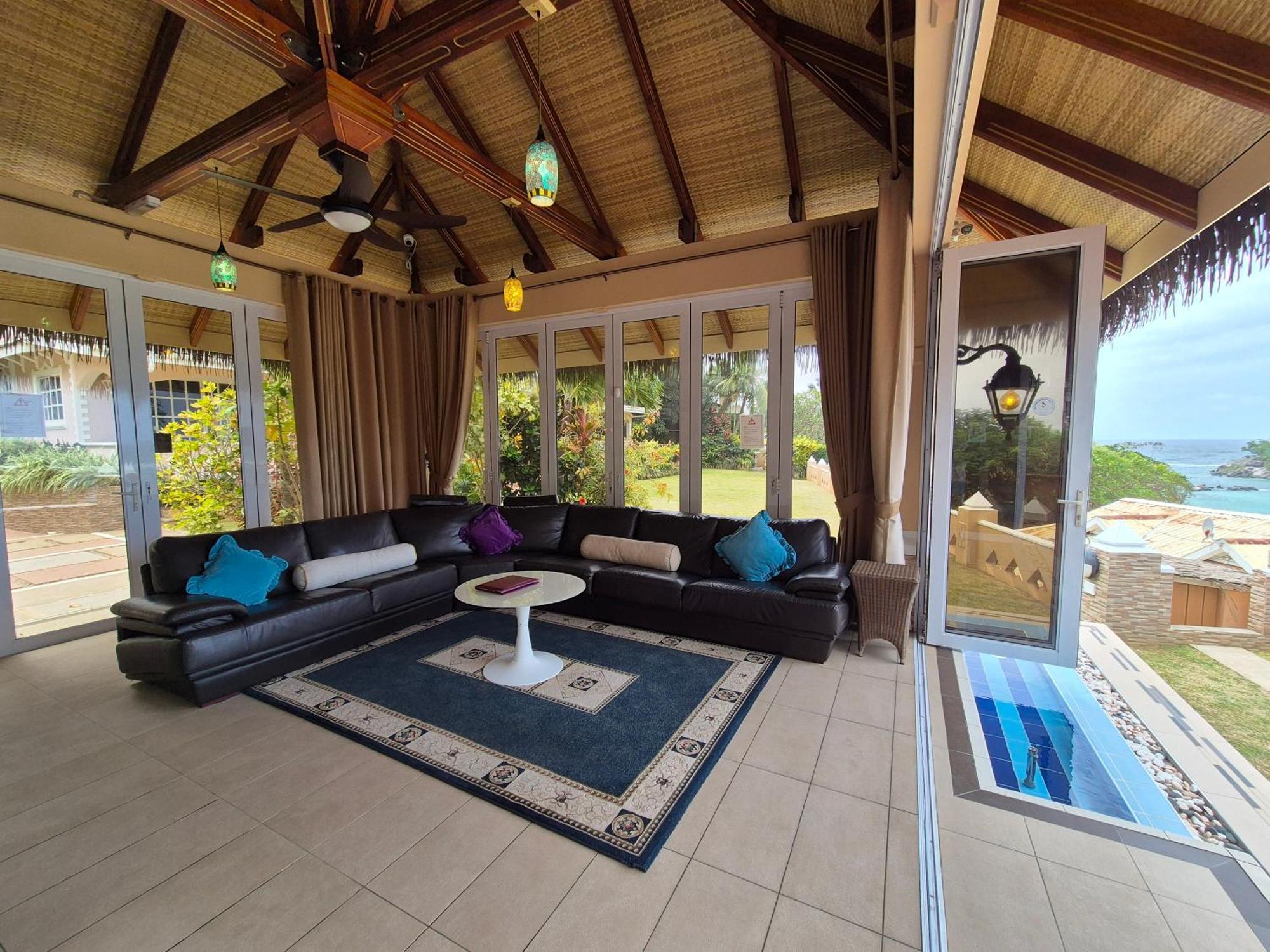 Au Fond De Mer View Anse Royale Exterior foto