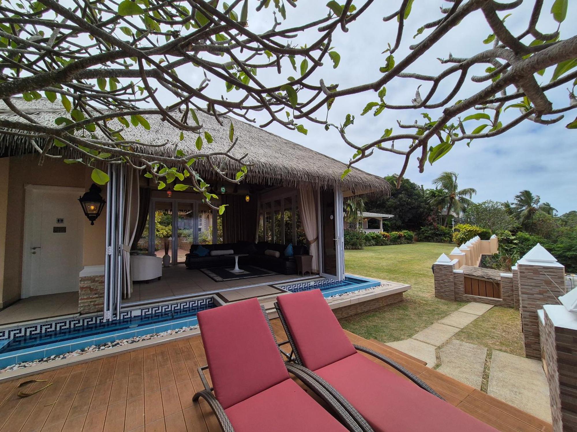 Au Fond De Mer View Anse Royale Exterior foto